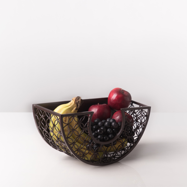 kawung fruitbowl iron,living room design,interior decoration