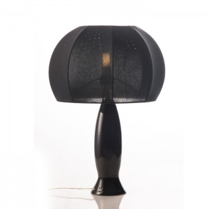 Woman in Black ambiance lighting products Bali off